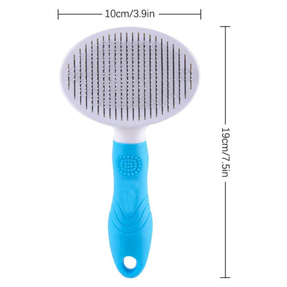 Cat Grooming Brush, Self Cleaning Cat Brushes for Dogs Cats for Long Haired & Short Hair Gently to Remove Loose Undercoat, Pet Hair Brush on Clearance