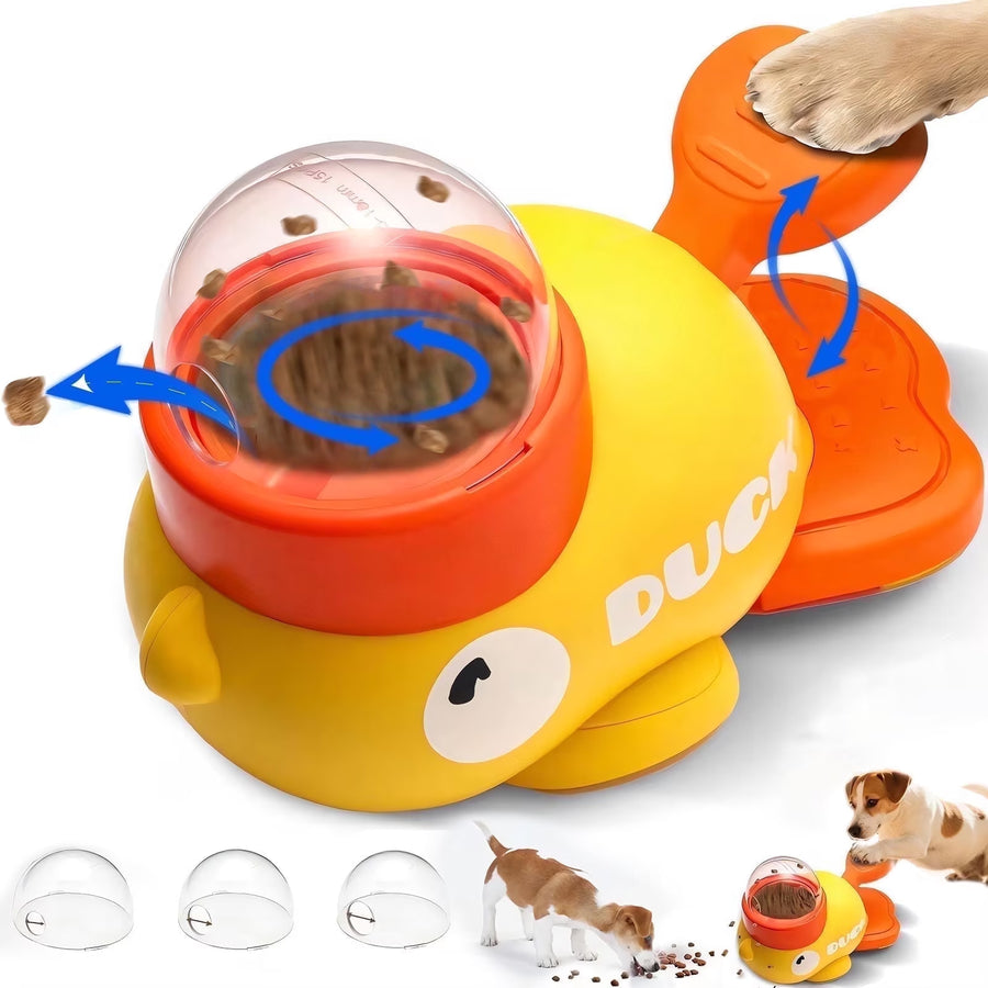 Interactive Dog Toys，Dog Interactive Treat Dispenser Toy，Promotes IQ Training and Entertainment Reduces Bloating Anti-Gulping